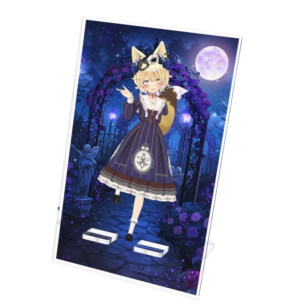 【霧晄うい】12月記念日グッズ-アクリルスマホスタンド[1207]