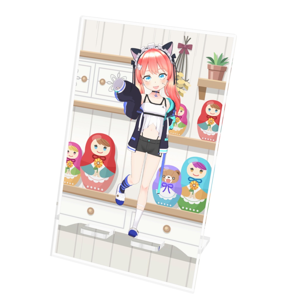 【音和ことね】12月記念日グッズ-アクリルスマホスタンド[1227]