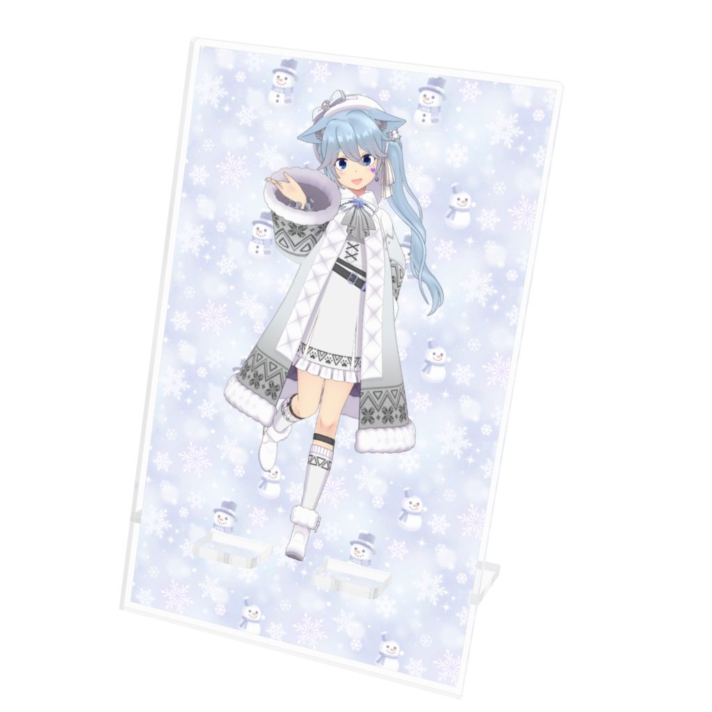 【風乃音なつき。】12月記念日グッズ-アクリルスマホスタンド[1221]