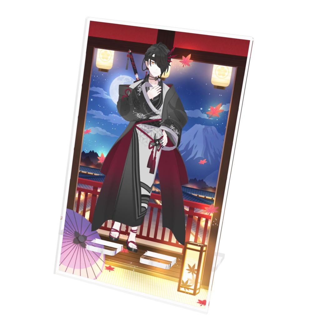 【馬刺ユッケ】12月記念日グッズ-アクリルスマホスタンド[1201]