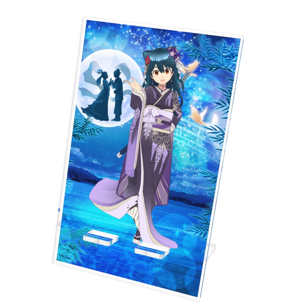 【鬼切タナカ／ツルギ】12月記念日グッズ-アクリルスマホスタンド[1206]