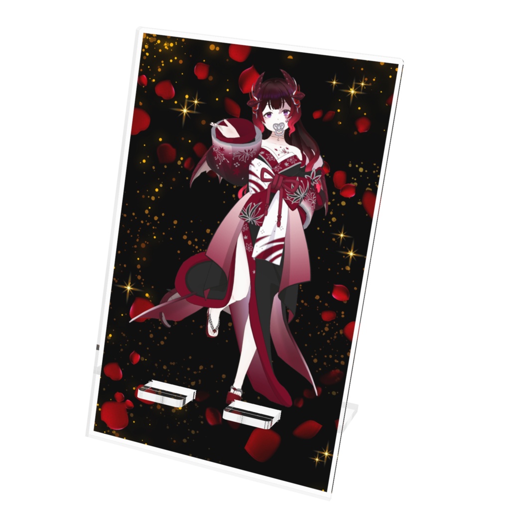 【魔族の姫】12月記念日グッズ-アクリルスマホスタンド[1209]