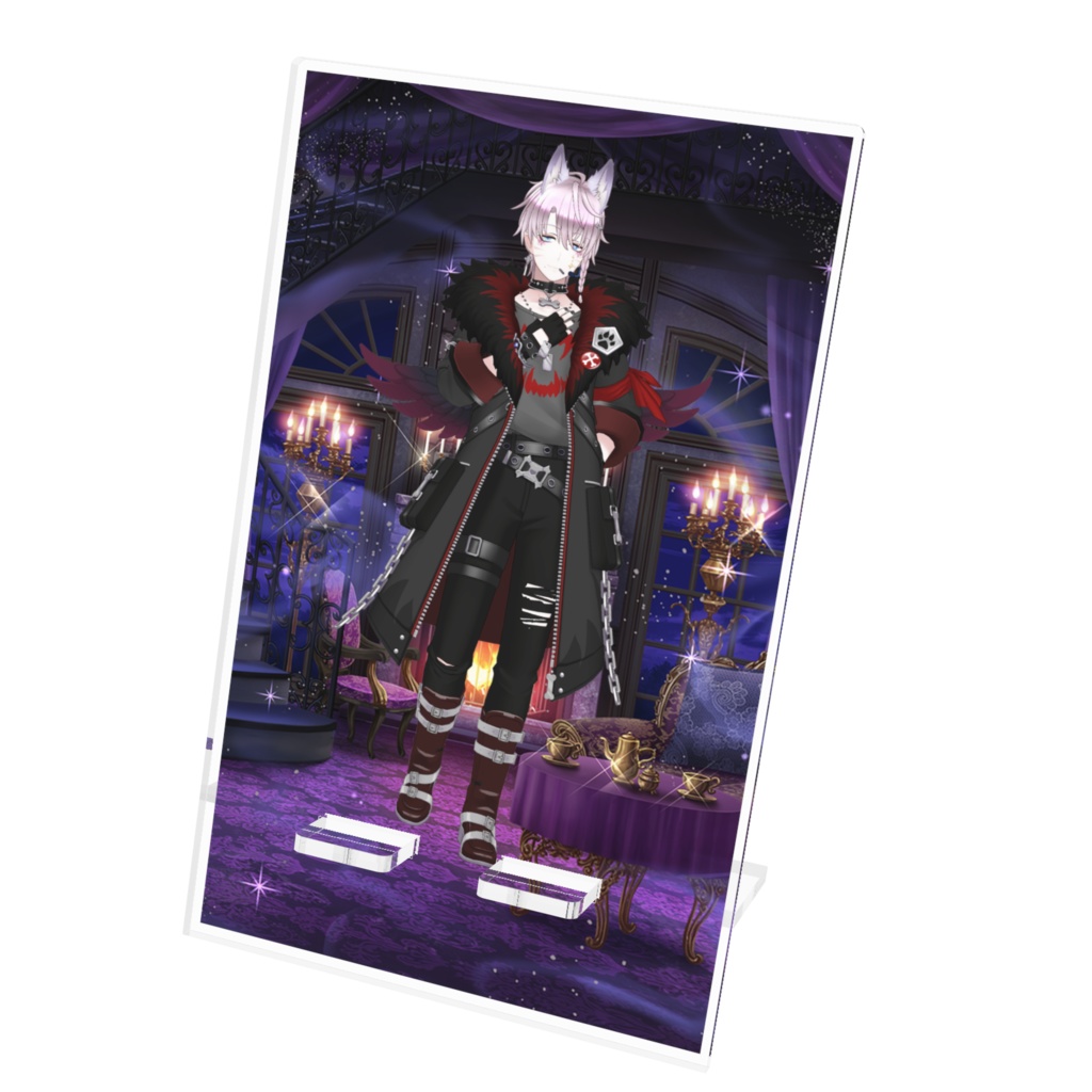 【魅月】12月記念日グッズ-アクリルスマホスタンド[1206]