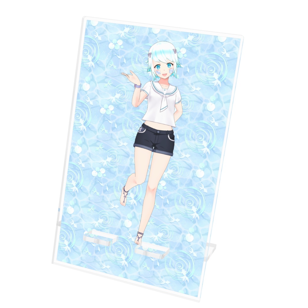 【鯨尾 ミナモ】12月記念日グッズ-アクリルスマホスタンド[1225]