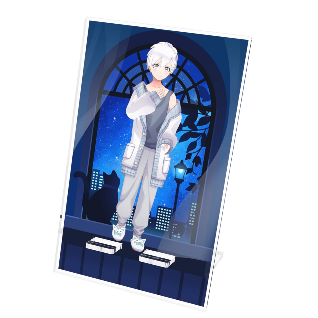 【鹿音律月】12月記念日グッズ-アクリルスマホスタンド[1202]