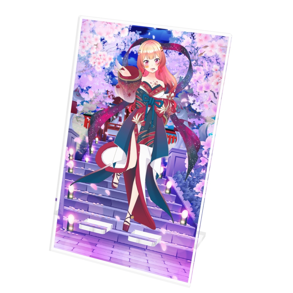 【黄昏 蓮】12月記念日グッズ-アクリルスマホスタンド[1208]