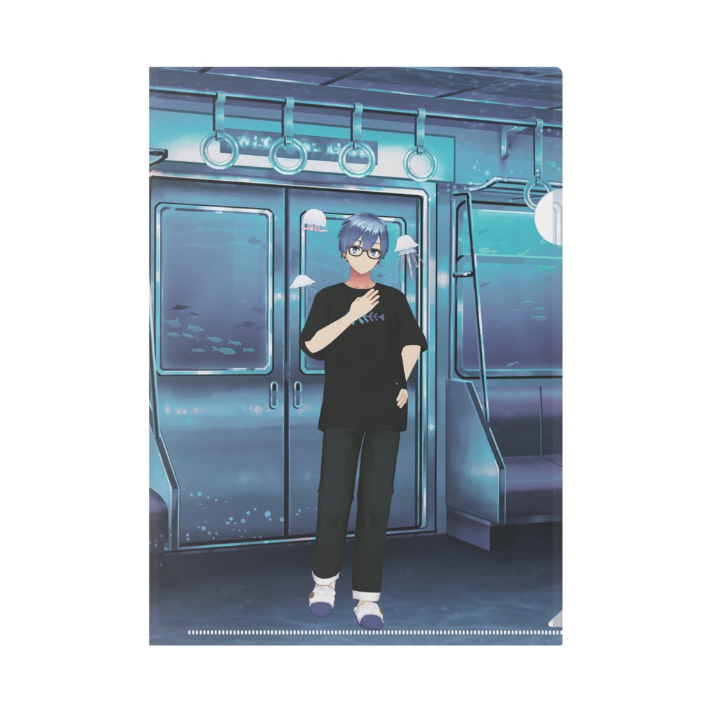 【光乃海月@優柔不断組】12月記念日グッズ-クリアファイル[1202]