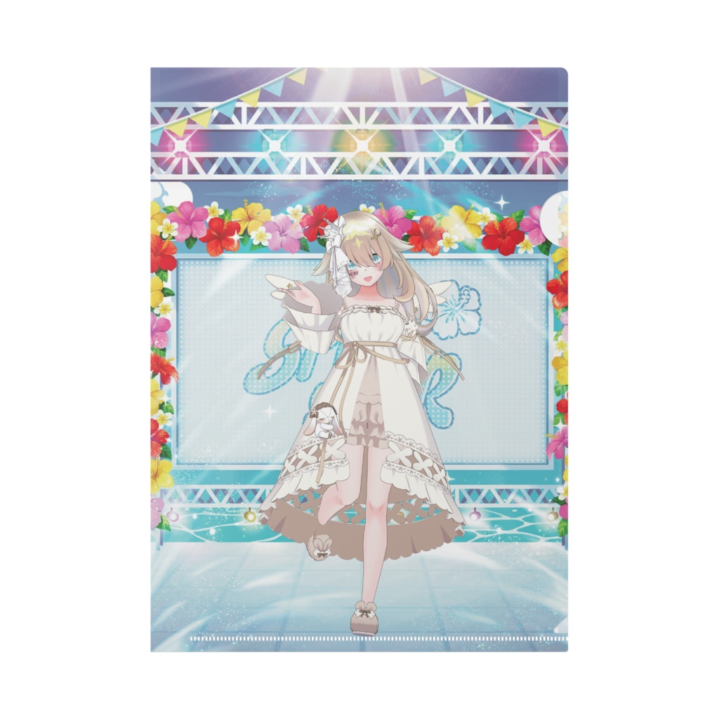 【水宝みぅる】12月記念日グッズ-クリアファイル[1223]