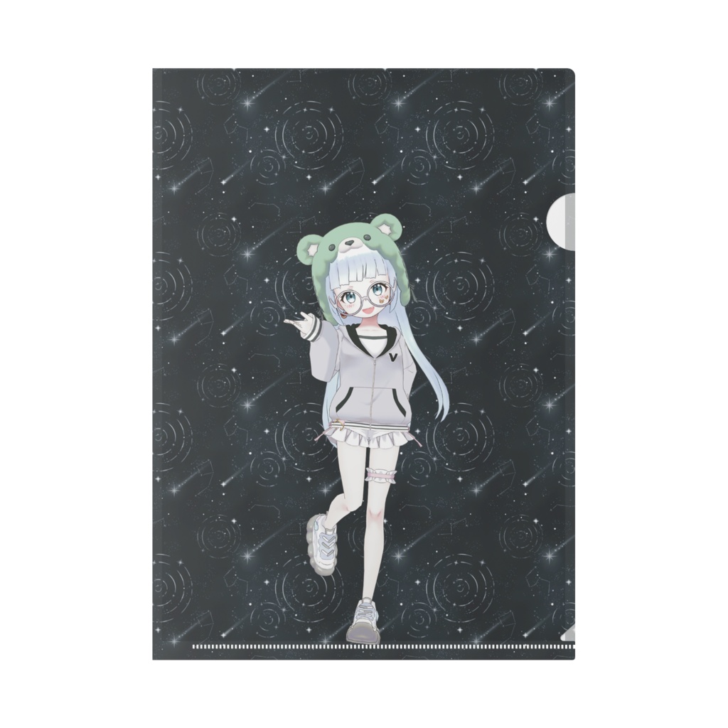 【綴音  希愛】12月記念日グッズ-クリアファイル[1226]