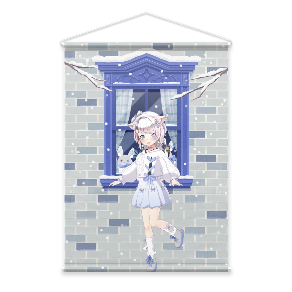 【izumi】12月冬コーデ-タペストリー-G0032