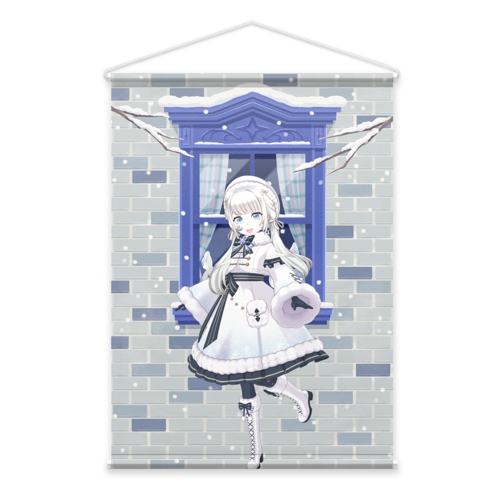 【milk】12月冬コーデ-タペストリー-G0047