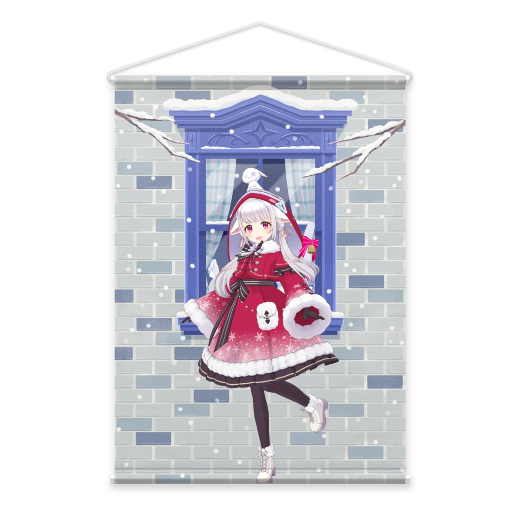 【おはる】12月冬コーデ-タペストリー-G0132