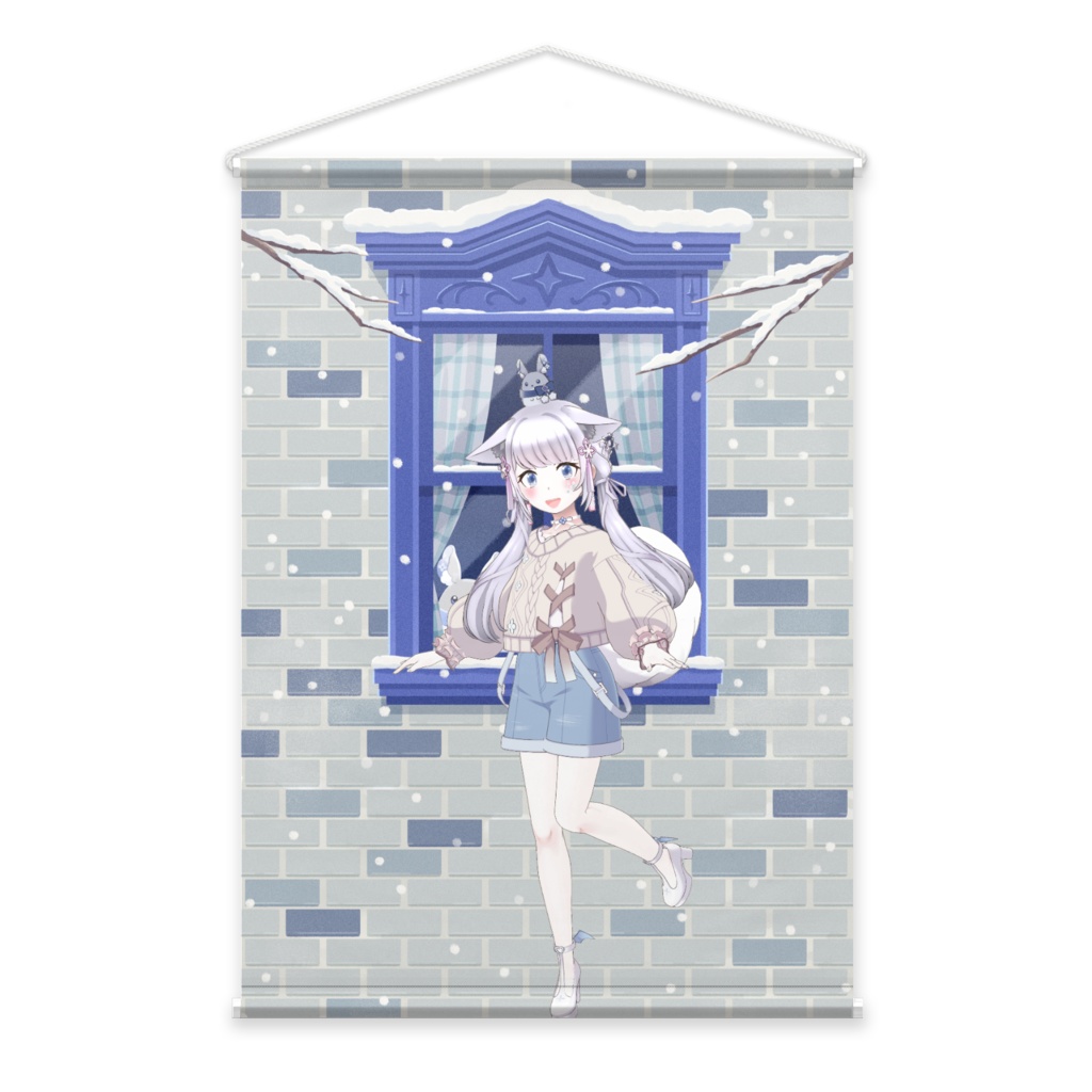 【Le Ciel】12月冬コーデ-タペストリー-G0040