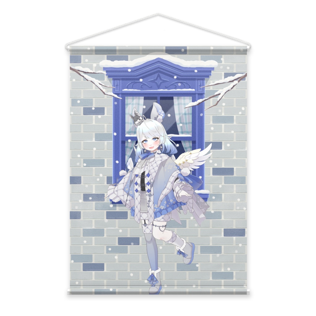 【shino】12月冬コーデ-タペストリー-G0061