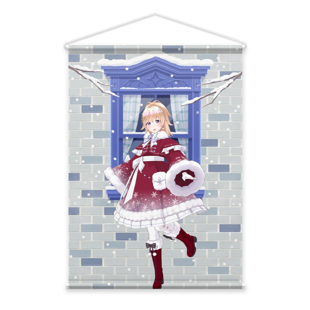 【VeNi】12月冬コーデ-タペストリー-G0070