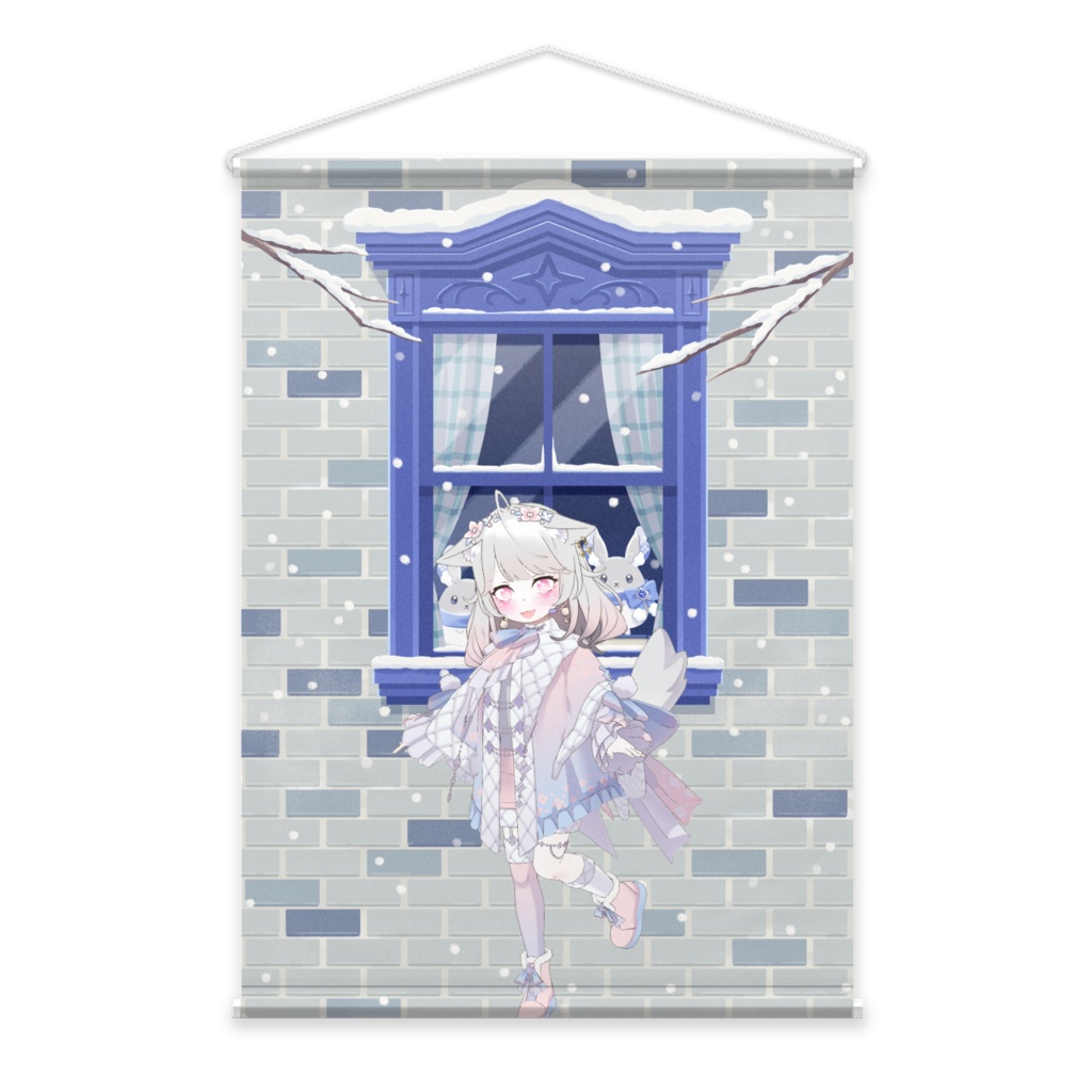 【Vivi】12月冬コーデ-タペストリー-G0071