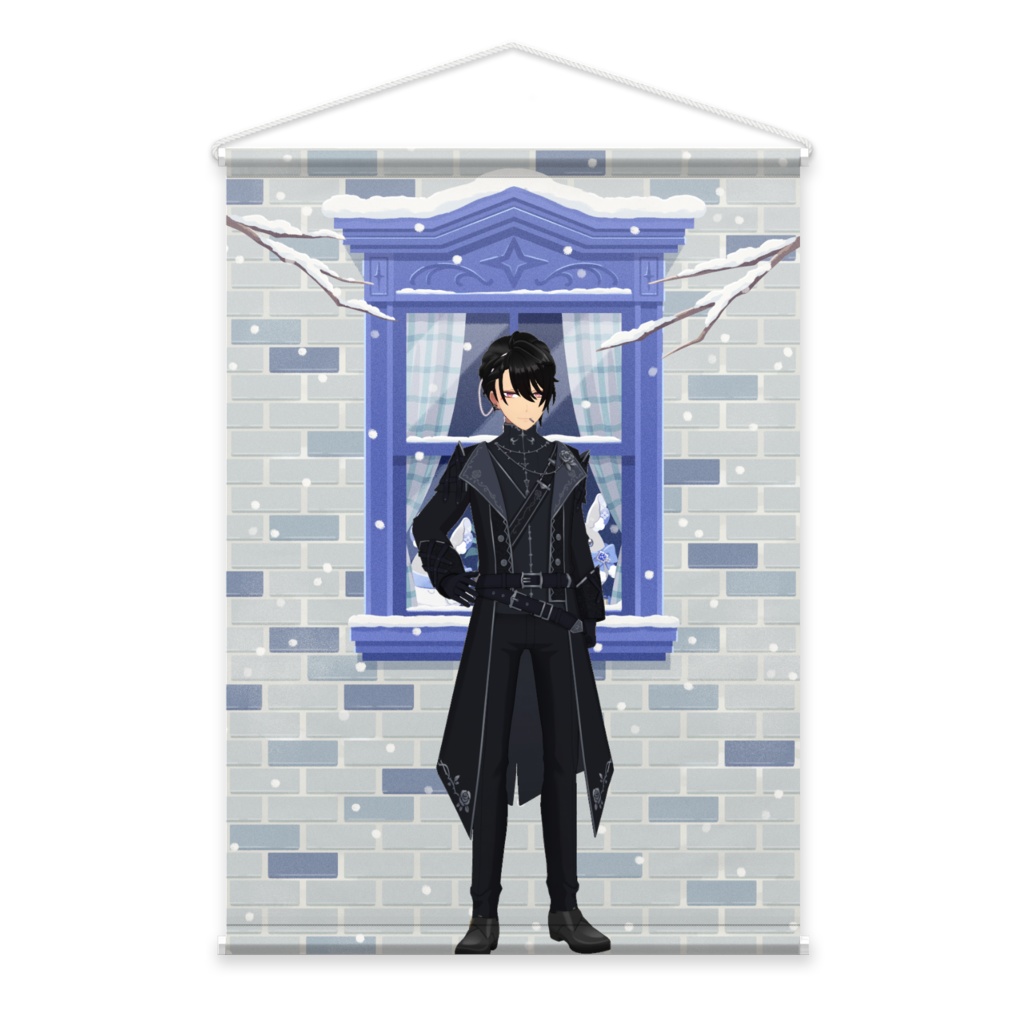 【たっくん】12月冬コーデ-タペストリー-G0263