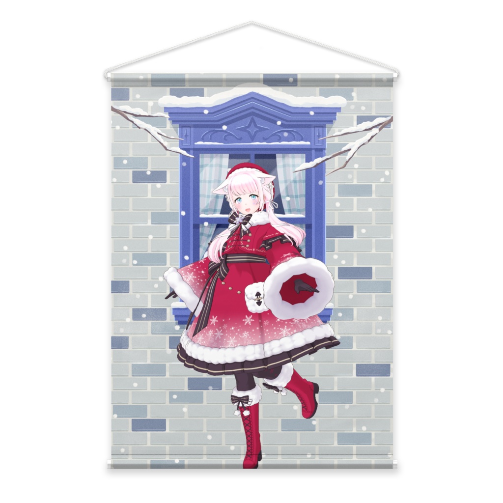 【たべ】12月冬コーデ-タペストリー-G0266