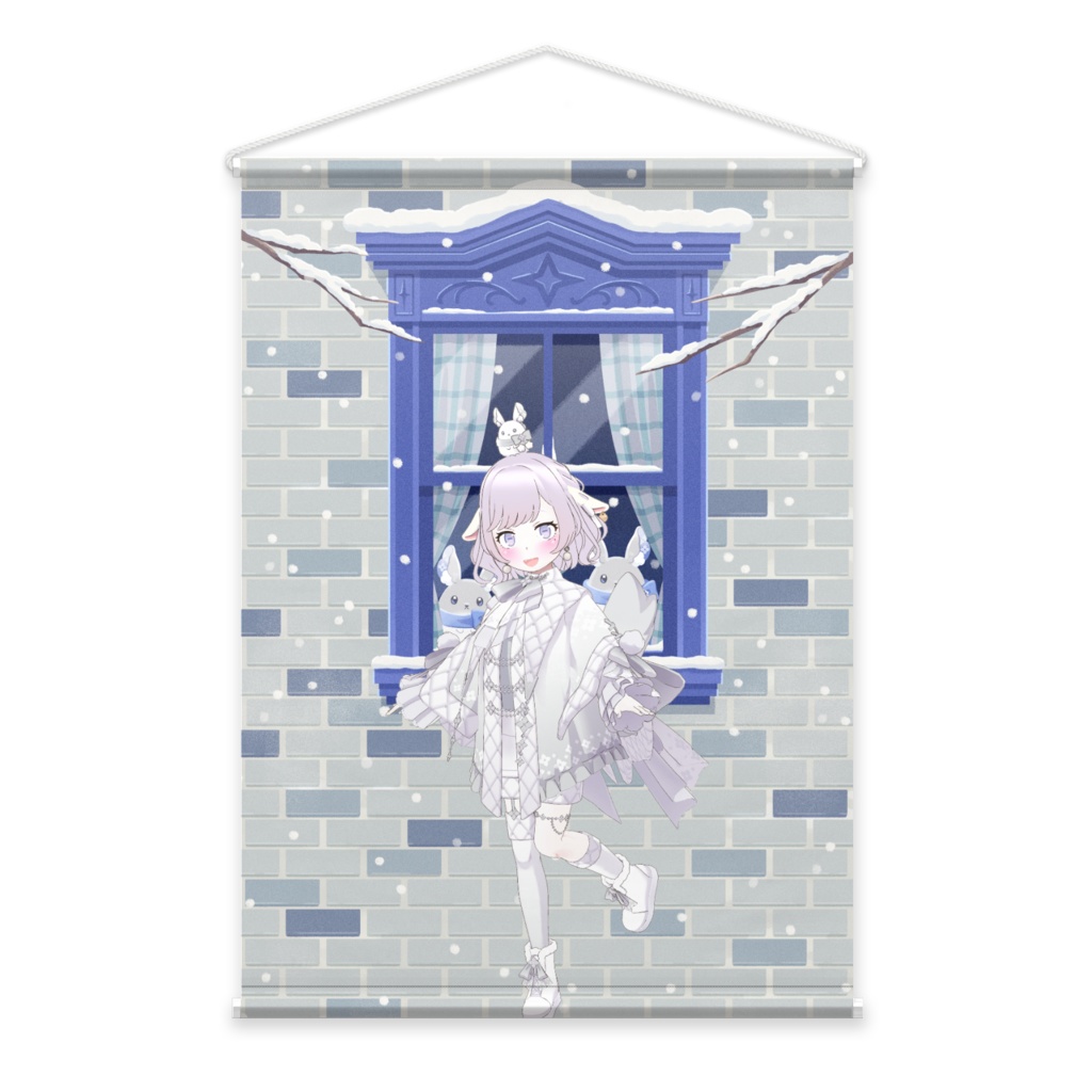 【たやち】12月冬コーデ-タペストリー-G0267