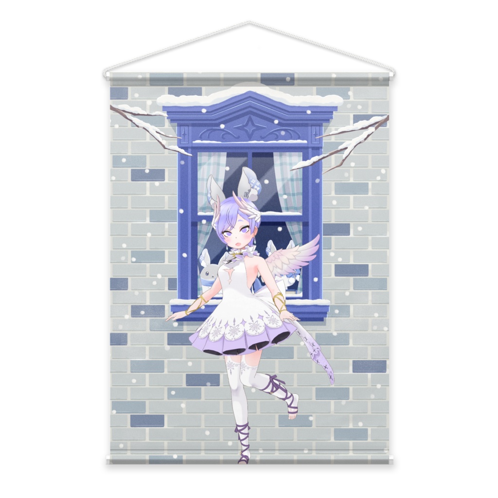 【ソリオ】12月冬コーデ-タペストリー-G0257