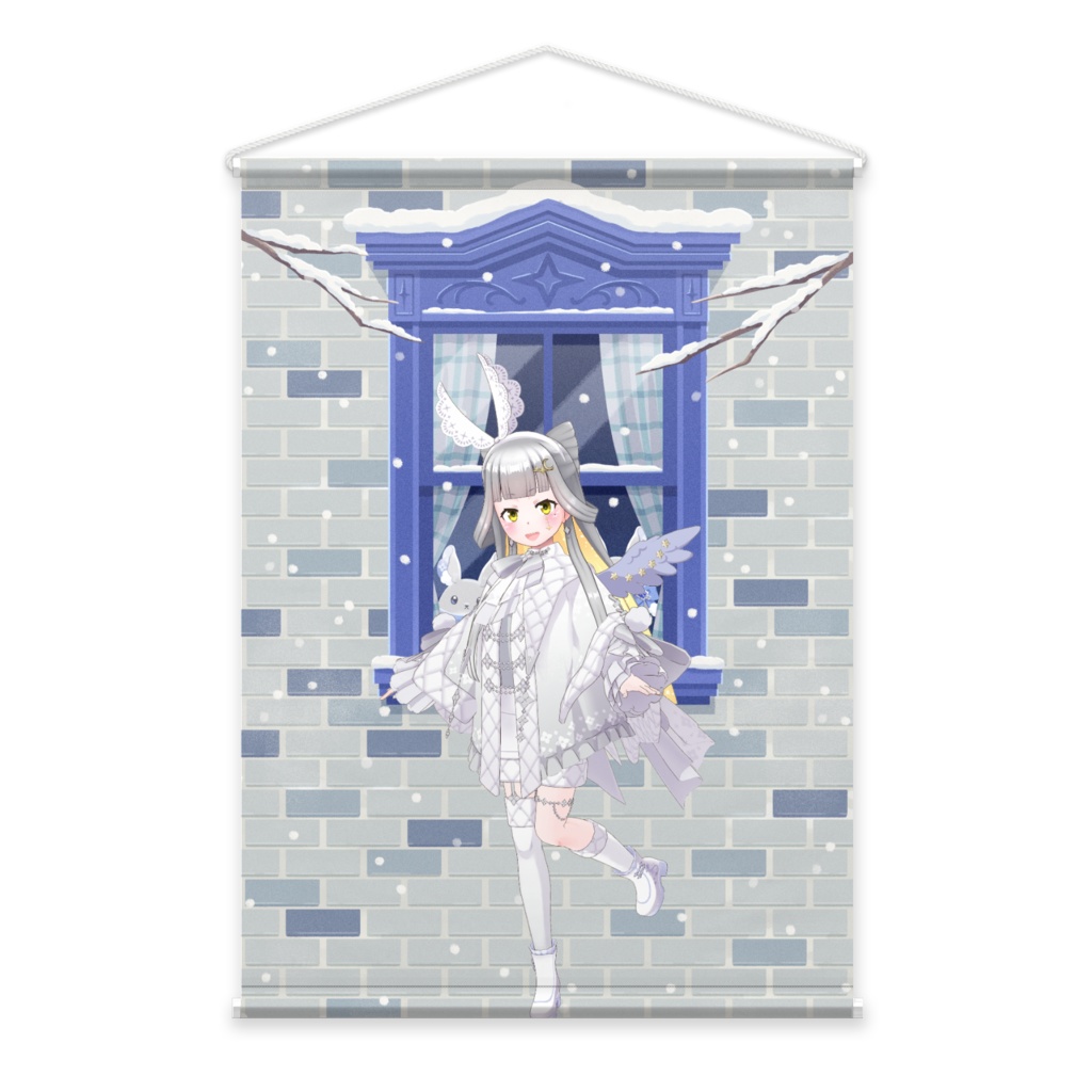 【和音(おと)】12月冬コーデ-タペストリー-G1090