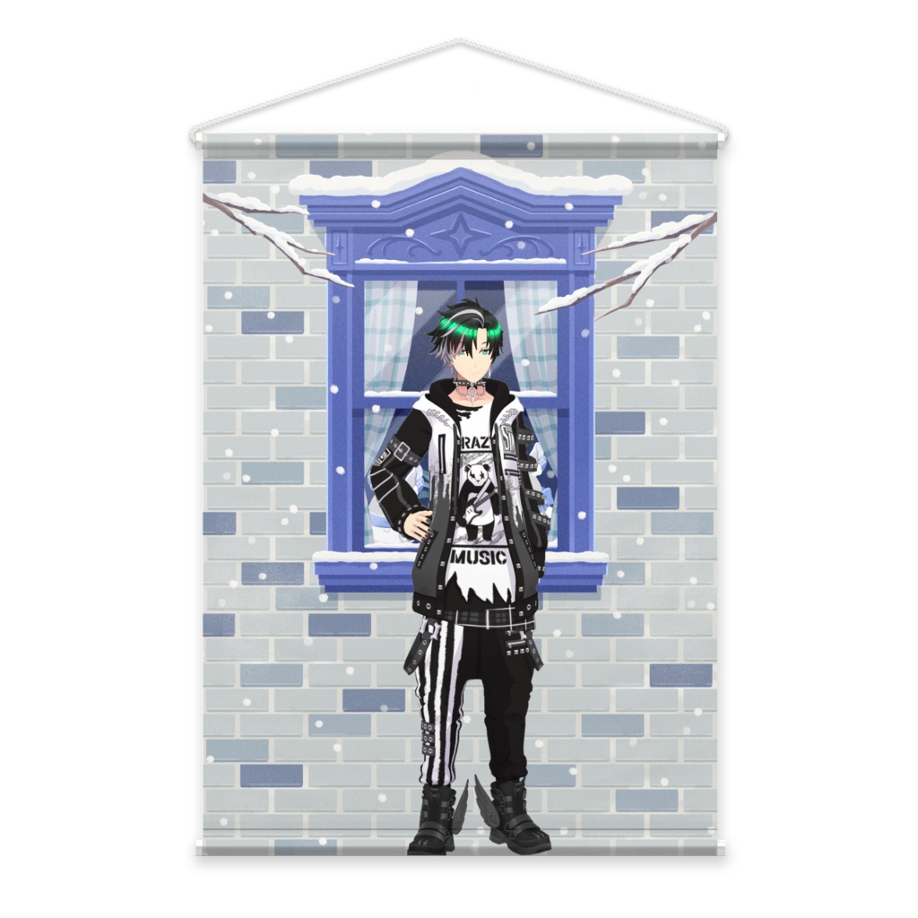 【哪吒】12月冬コーデ-タペストリー-G1116