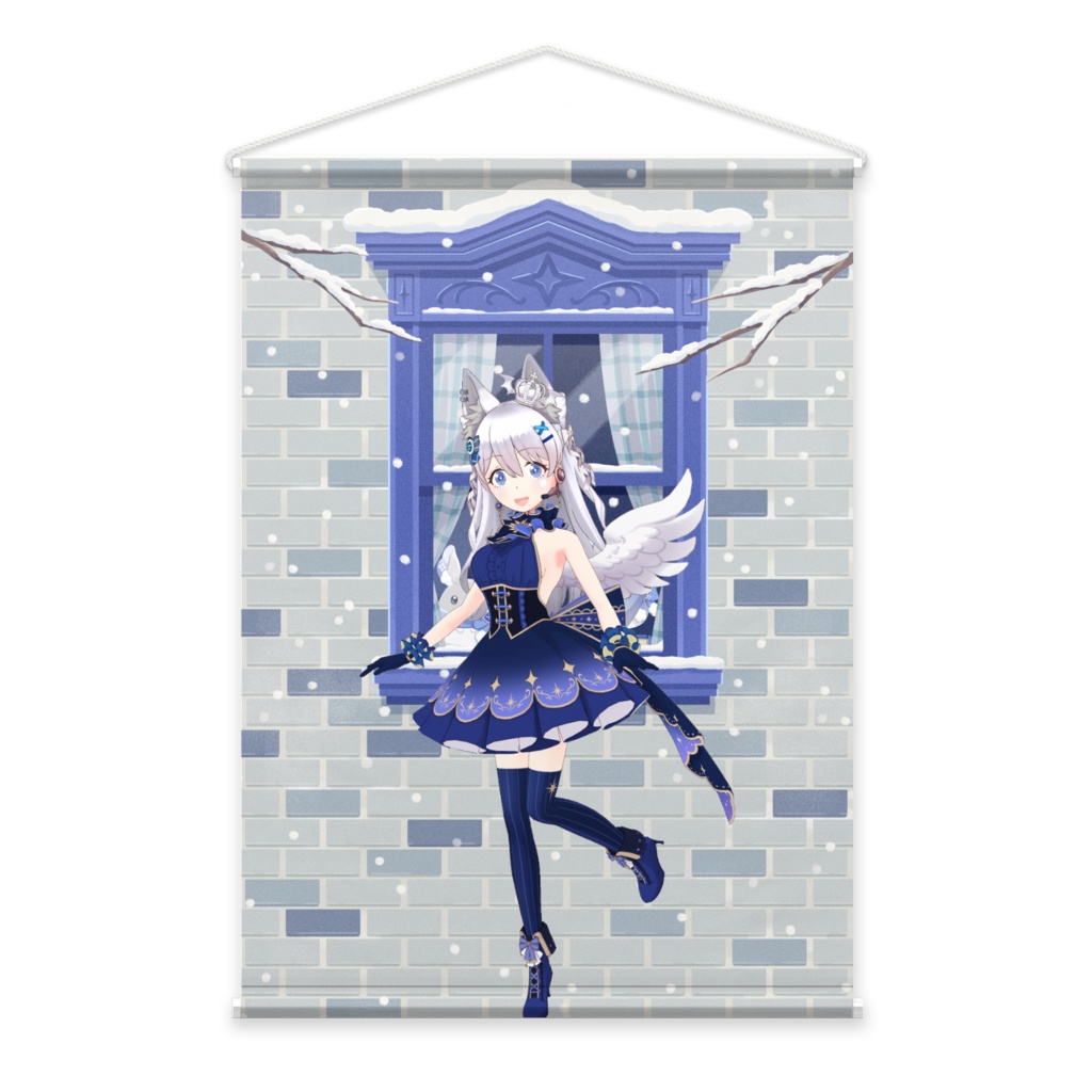 【恋】12月冬コーデ-タペストリー-G1081