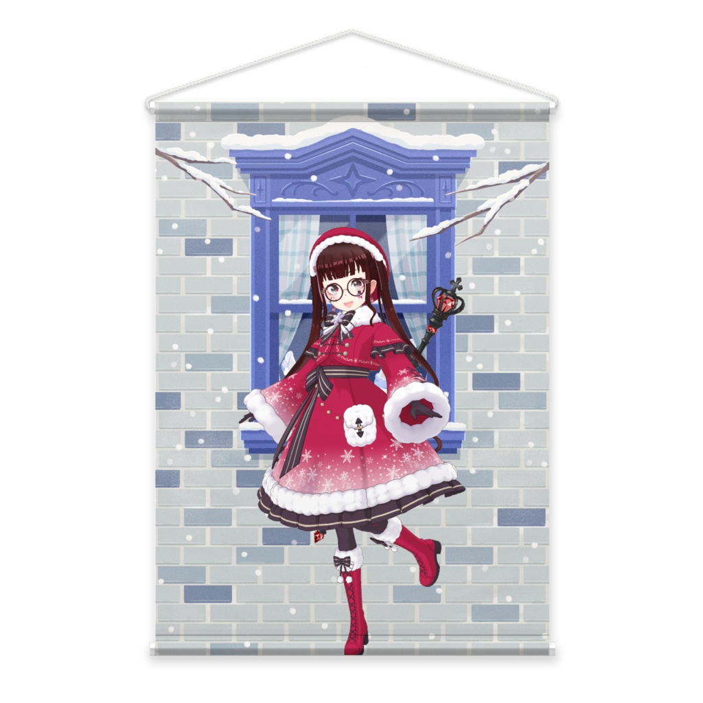 【日影】12月冬コーデ-タペストリー-G0924