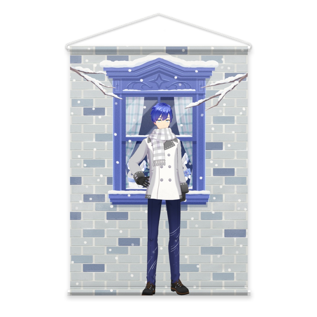 【星雲エデン】12月冬コーデ-タペストリー-G0826