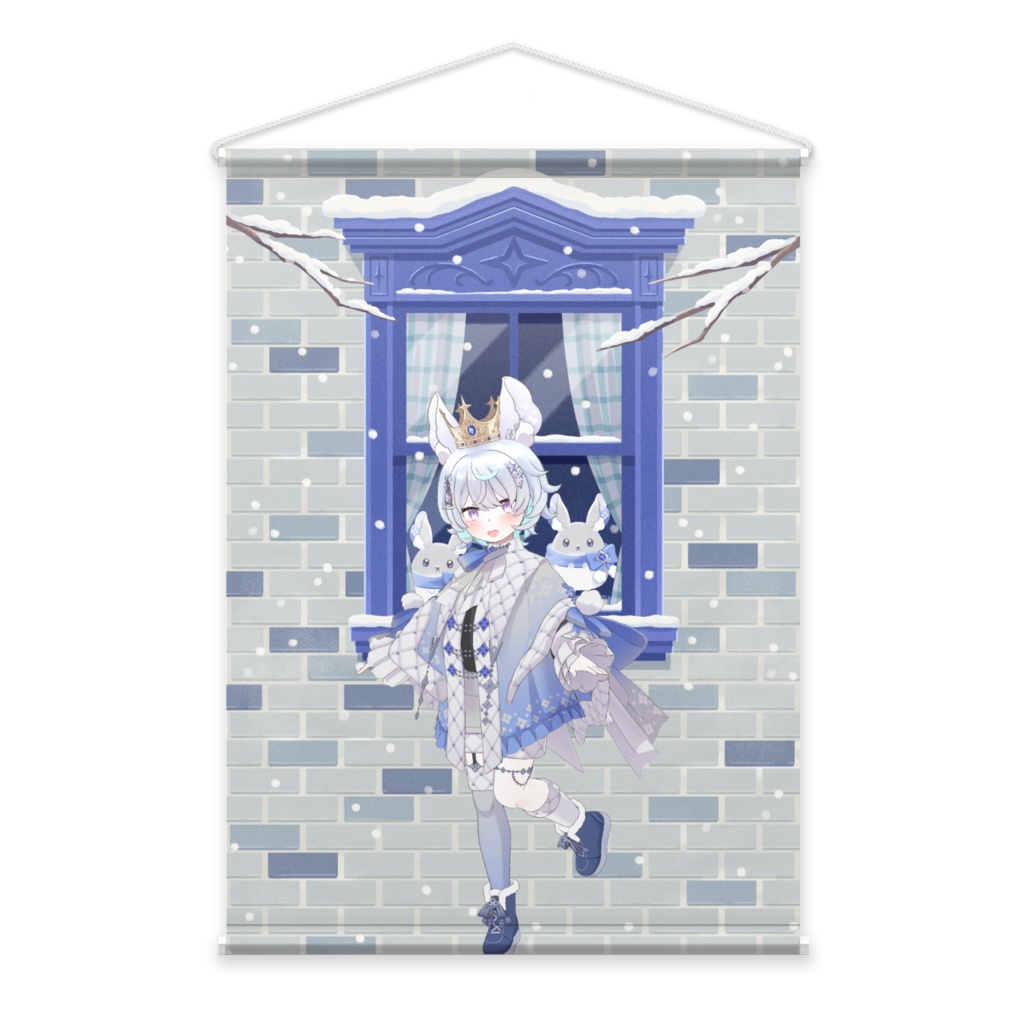 【暇寝。】12月冬コーデ-タペストリー-G0602