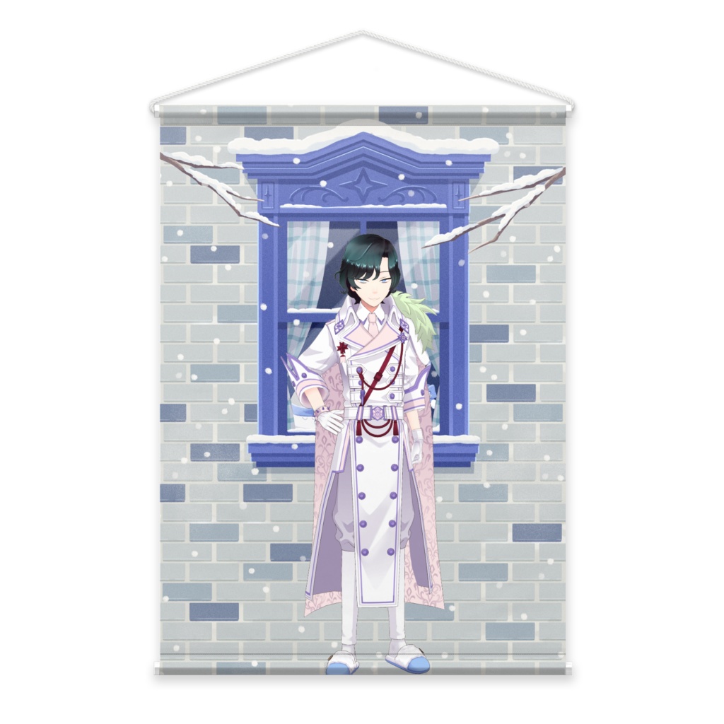 【最速の豆腐】12月冬コーデ-タペストリー-G0726