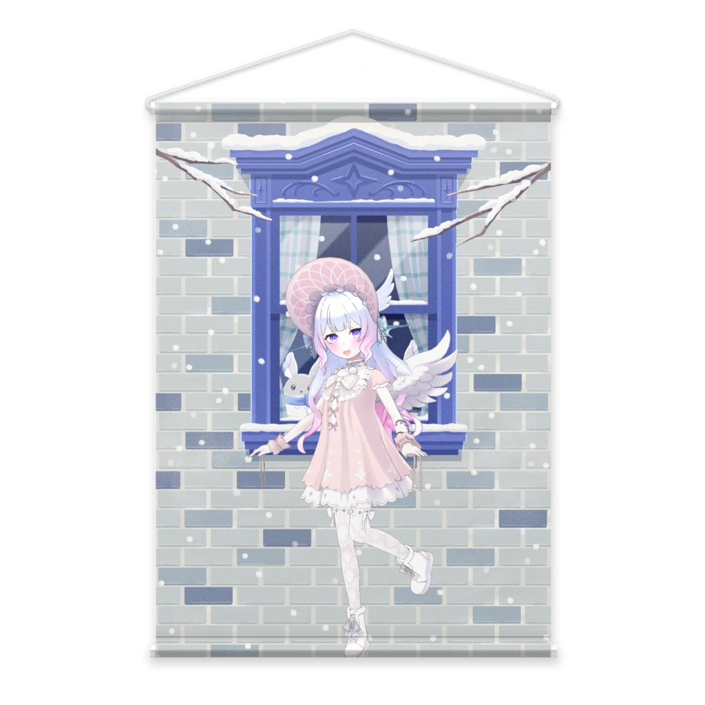 【泡】12月冬コーデ-タペストリー-G1000