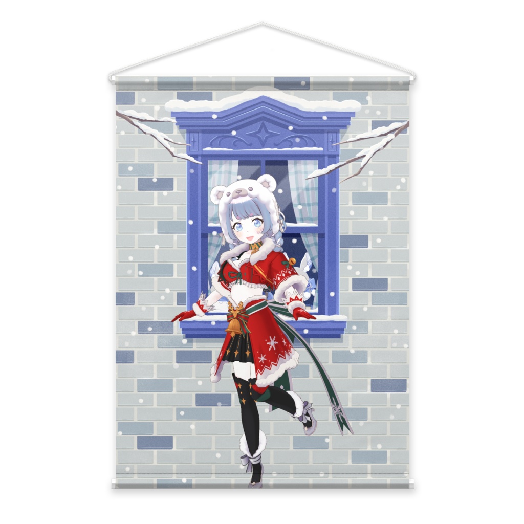 【澪】12月冬コーデ-タペストリー-G1106