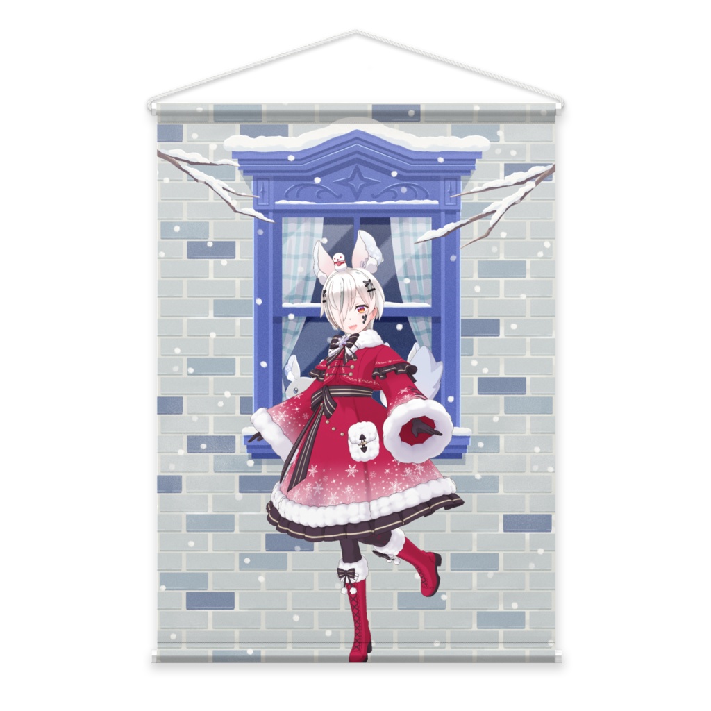 【身喰らう白蛇】12月冬コーデ-タペストリー-G0810