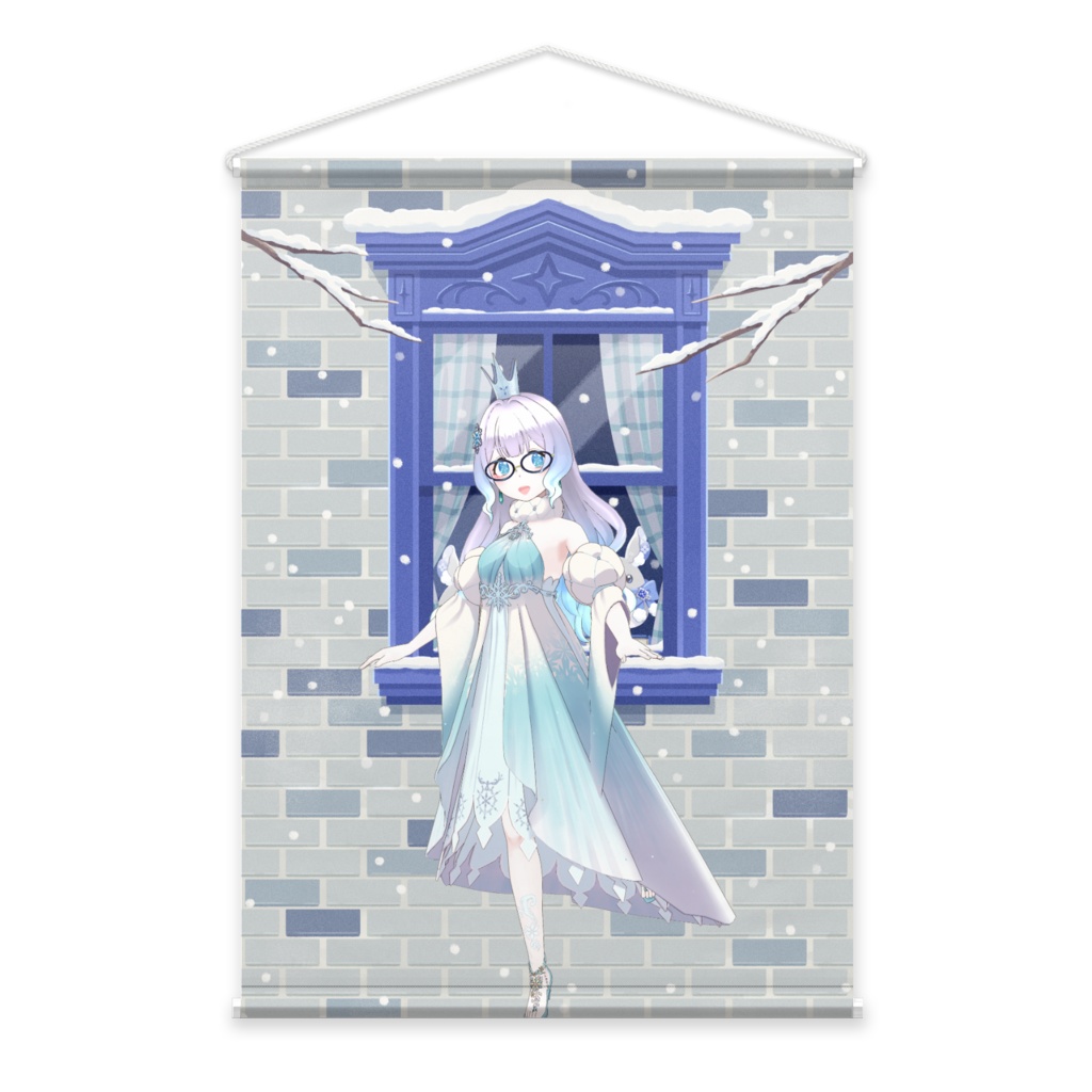 G0844 【雪山】12月冬コーデ-タペストリー-G0844 - REALITY SHOP - BOOTH
