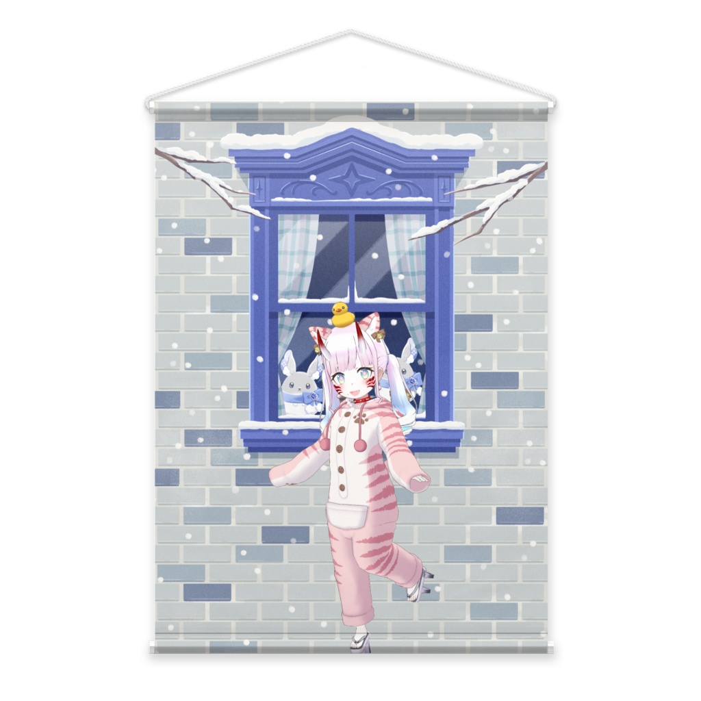 【＄T様＄】12月冬コーデ-タペストリー-G0013