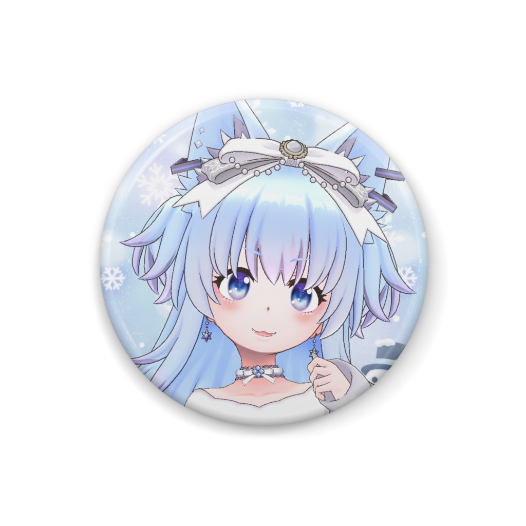 【naru】12月冬コーデ-缶バッジ-G0049