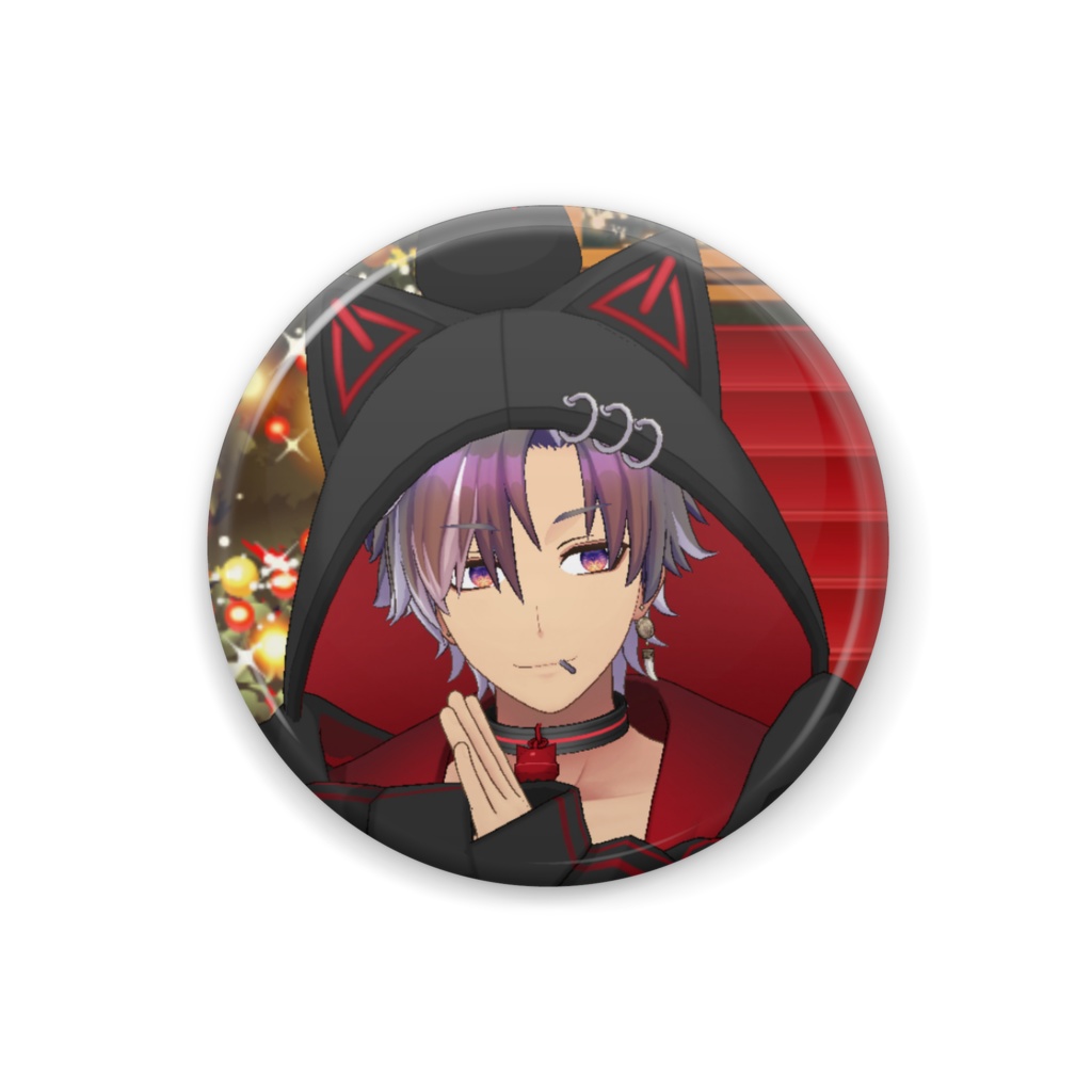 【うみ】12月冬コーデ-缶バッジ-G0001