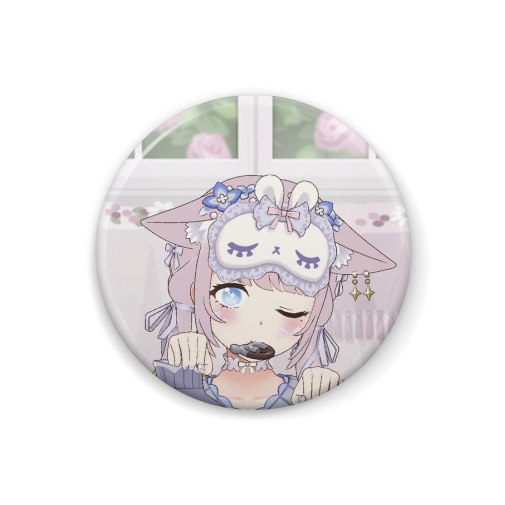 【えね】12月冬コーデ-缶バッジ-G0122