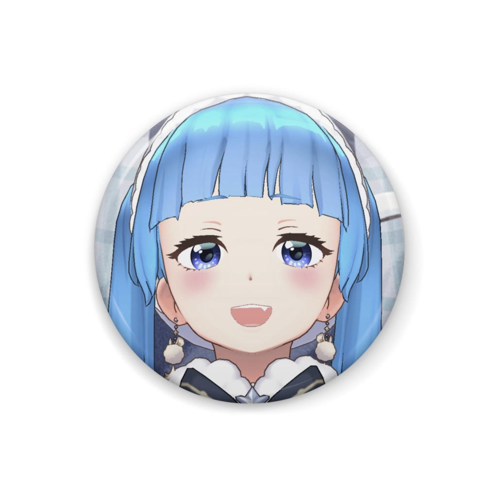【さざなみ みら】12月冬コーデ-缶バッジ-G0205