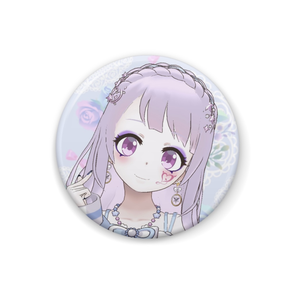 【ちょこちゅわん】12月冬コーデ-缶バッジ-G0281