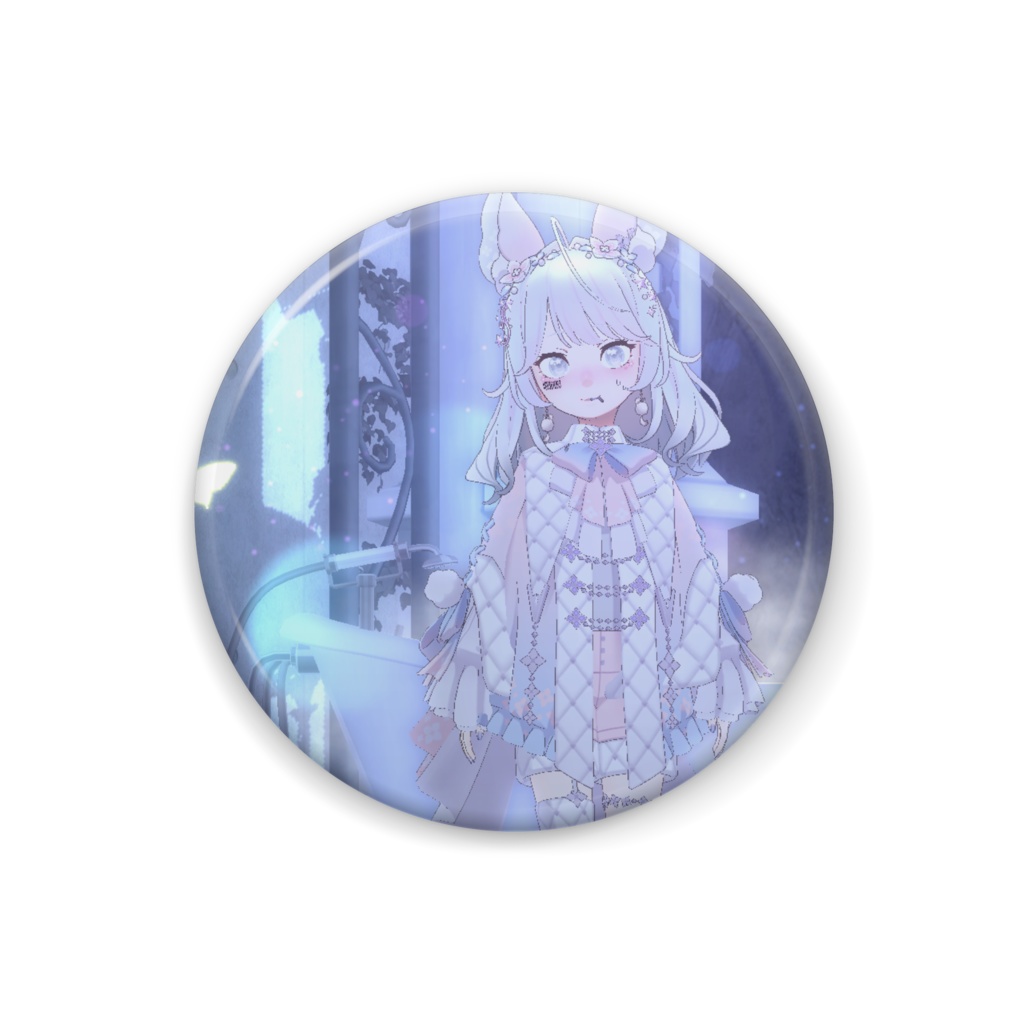 【ちょこらび。】12月冬コーデ-缶バッジ-G0282
