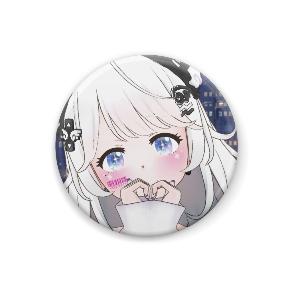 【なの】12月冬コーデ-缶バッジ-G0322
