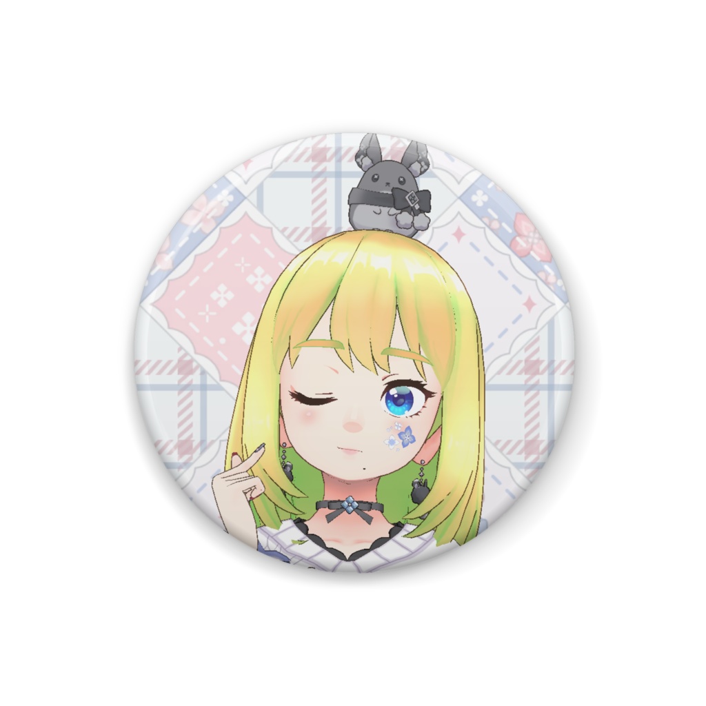 【ばぁむくーへん】12月冬コーデ-缶バッジ-G0360