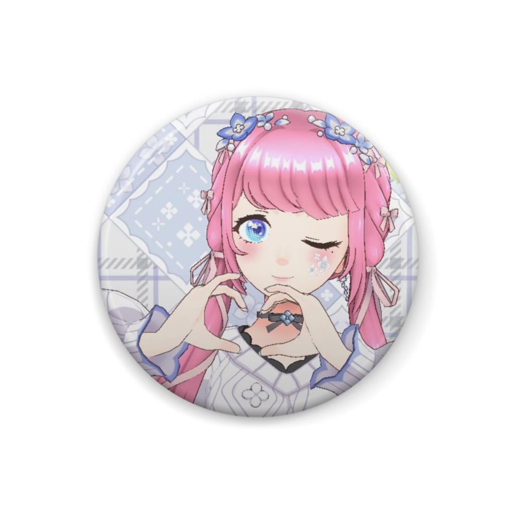 【まりね】12月冬コーデ-缶バッジ-G0433