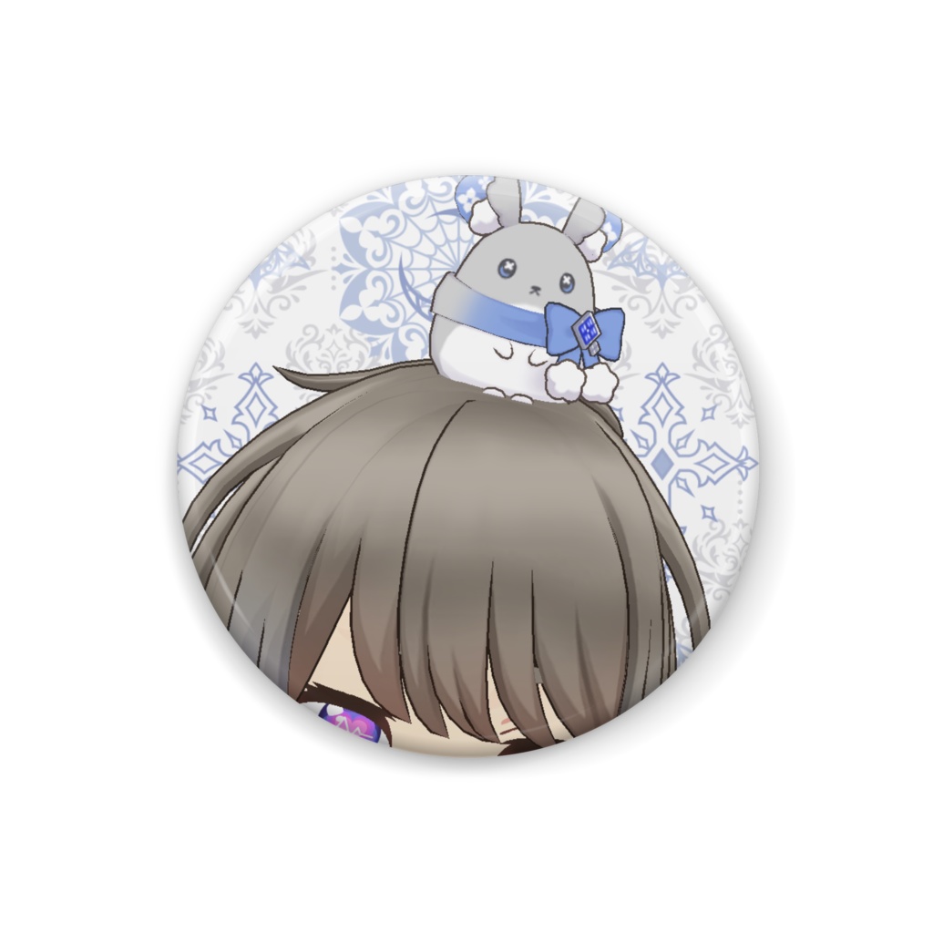 【シフォン】12月冬コーデ-缶バッジ-G0221