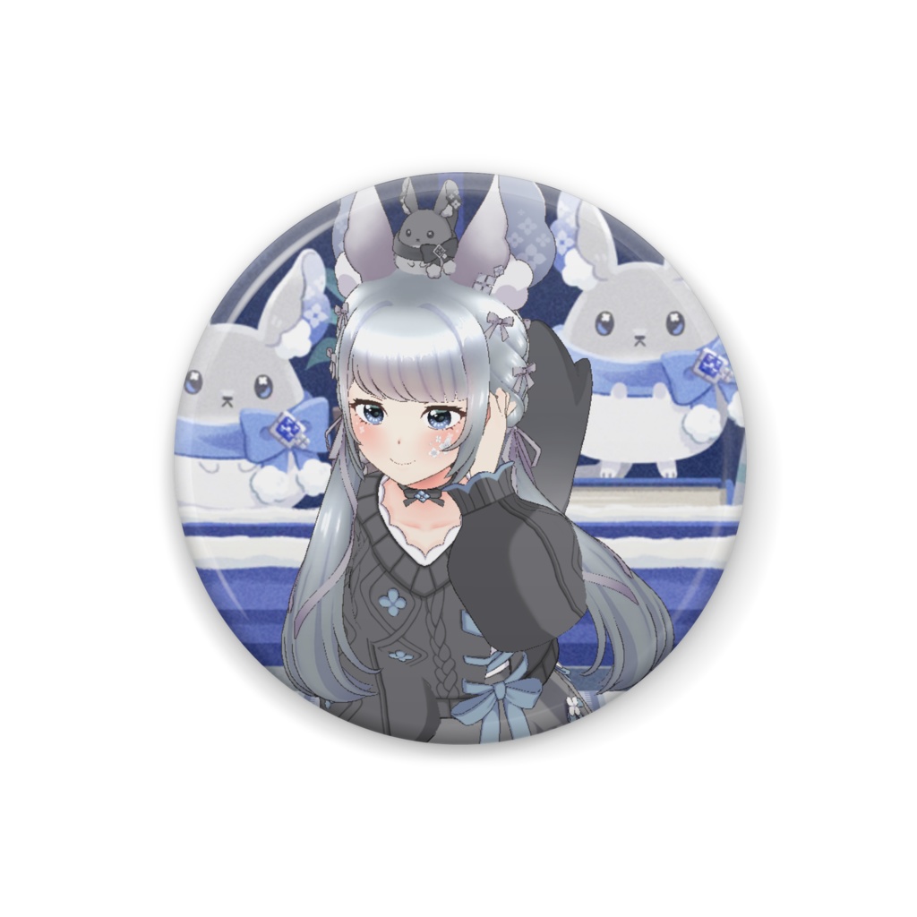 【五月雨】12月冬コーデ-缶バッジ-G0695