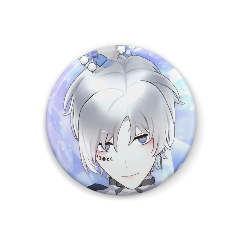 【亡霊 Ray】12月冬コーデ-缶バッジ-G1002