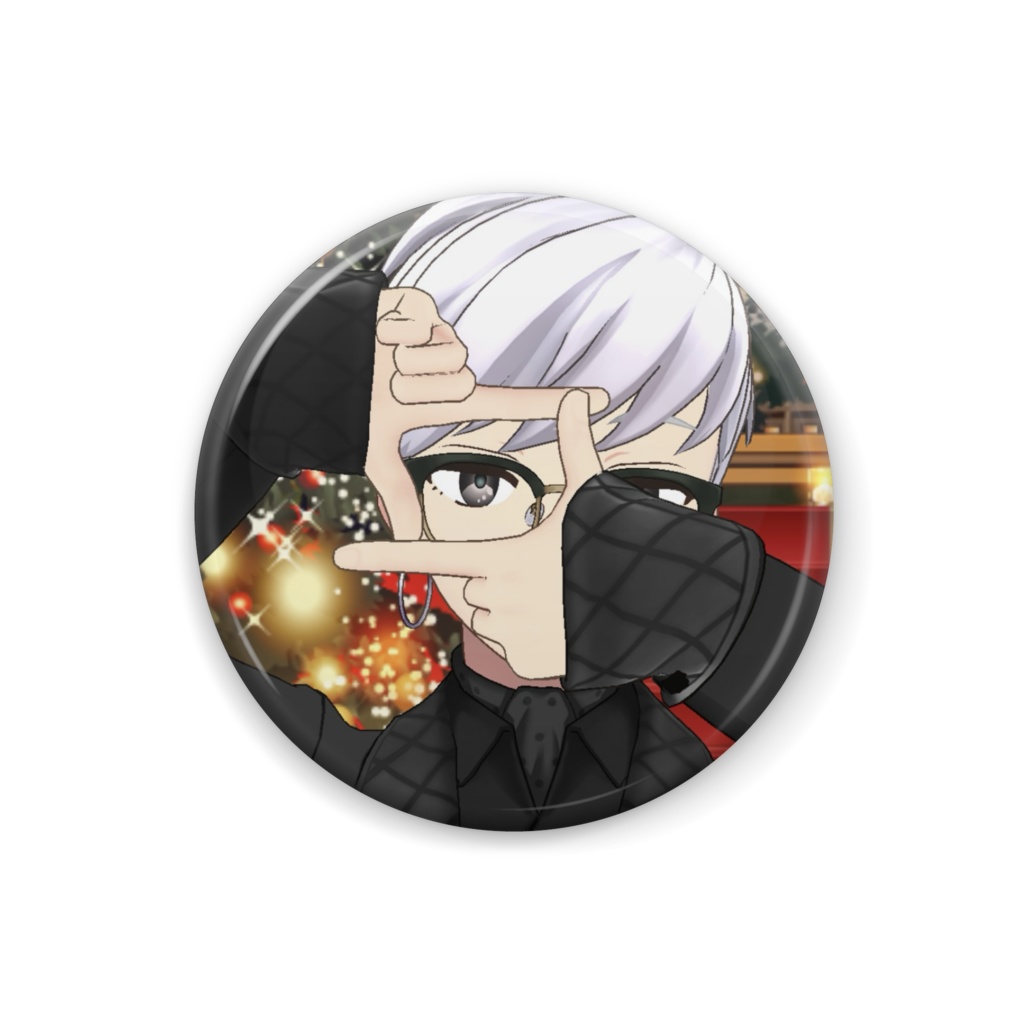 【六道仙人】12月冬コーデ-缶バッジ-G1089