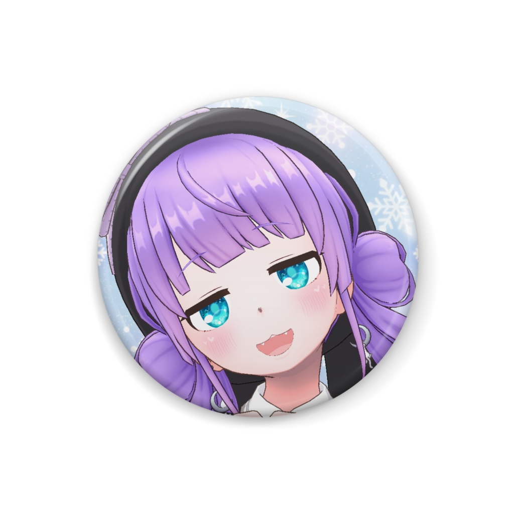 【夕凪ユナ】12月冬コーデ-缶バッジ-G1056